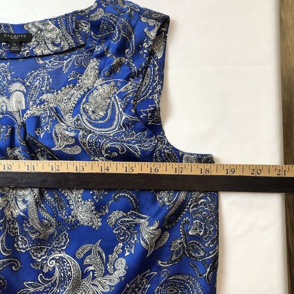 Talbots Blouse Sleeveless - Picture 4 of 15